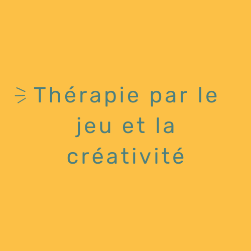 Thérapie par le jeu créativité